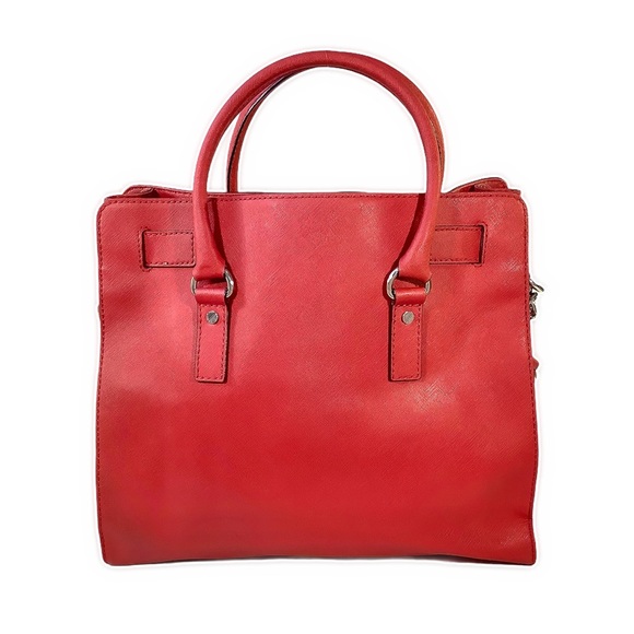 🔴MICHAEL KORS Red Hamilton Bag - Picture 4 of 8